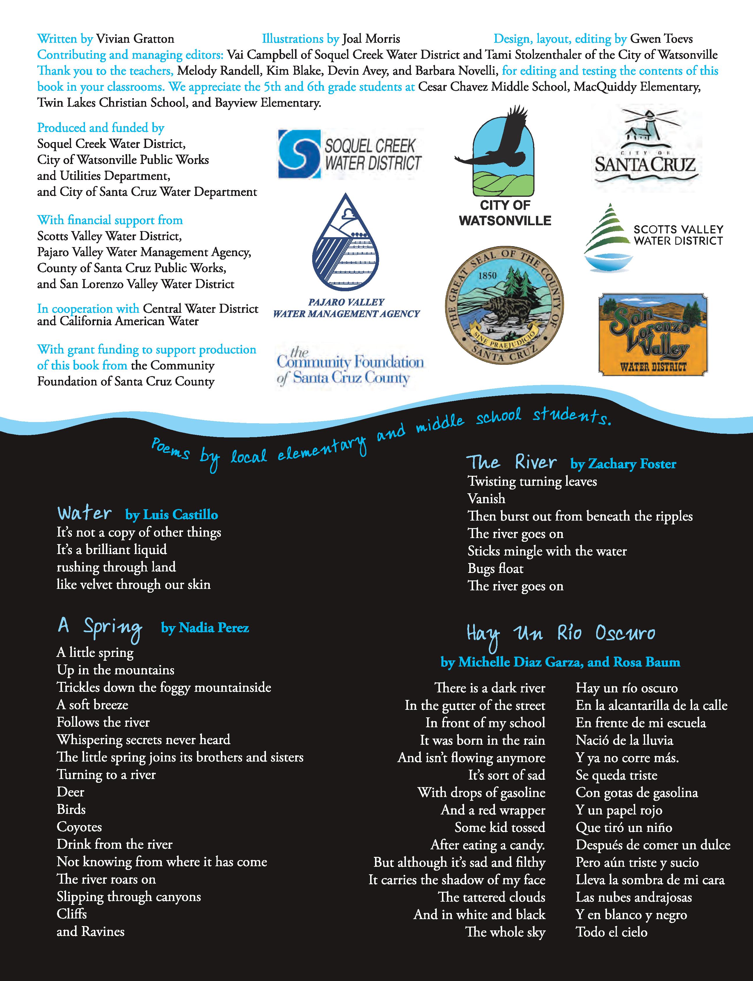 Teacher Resources Water Conservation Coalition Of Santa Cruz County