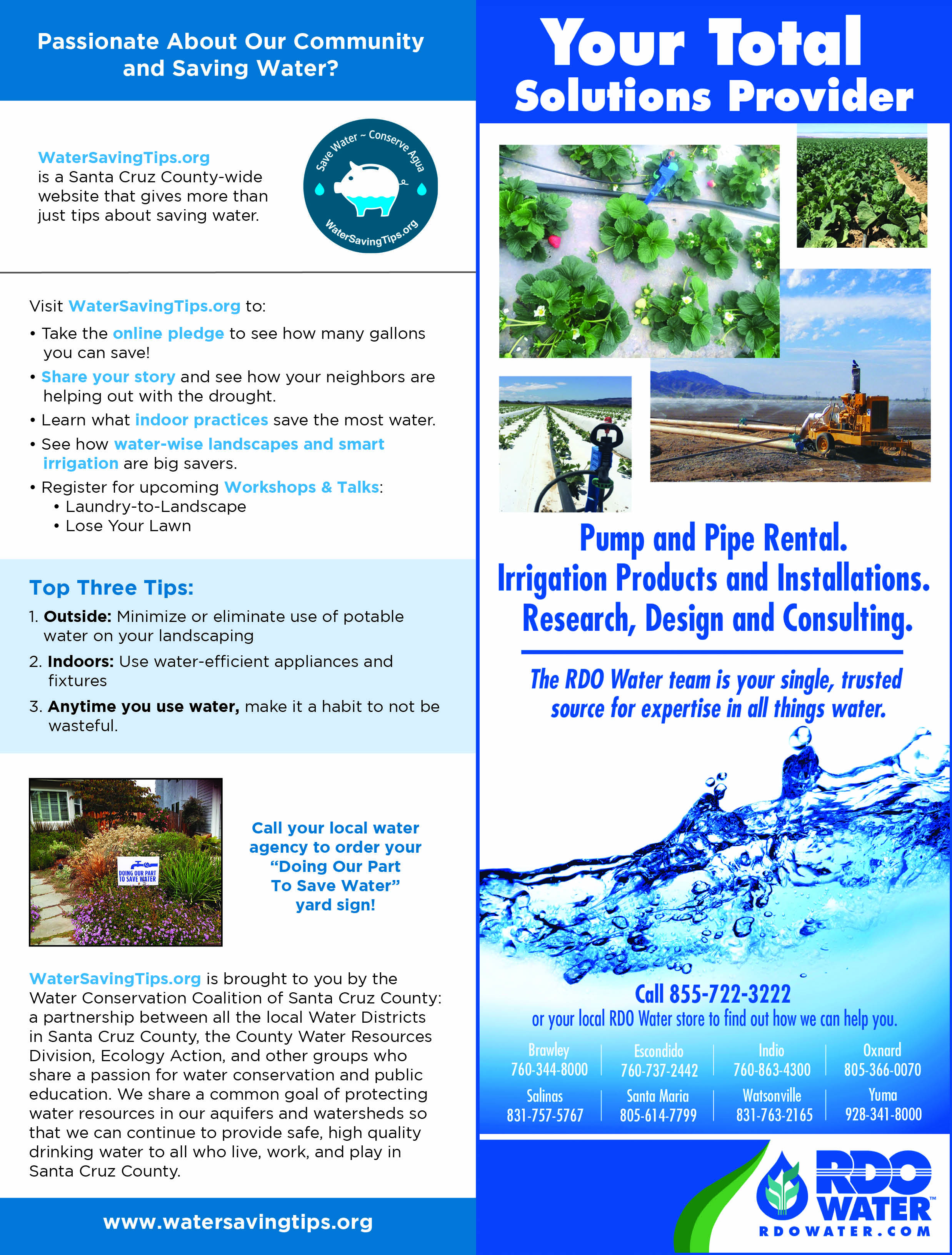 Water Conservation Guide Water Conservation Coalition Of Santa Cruz